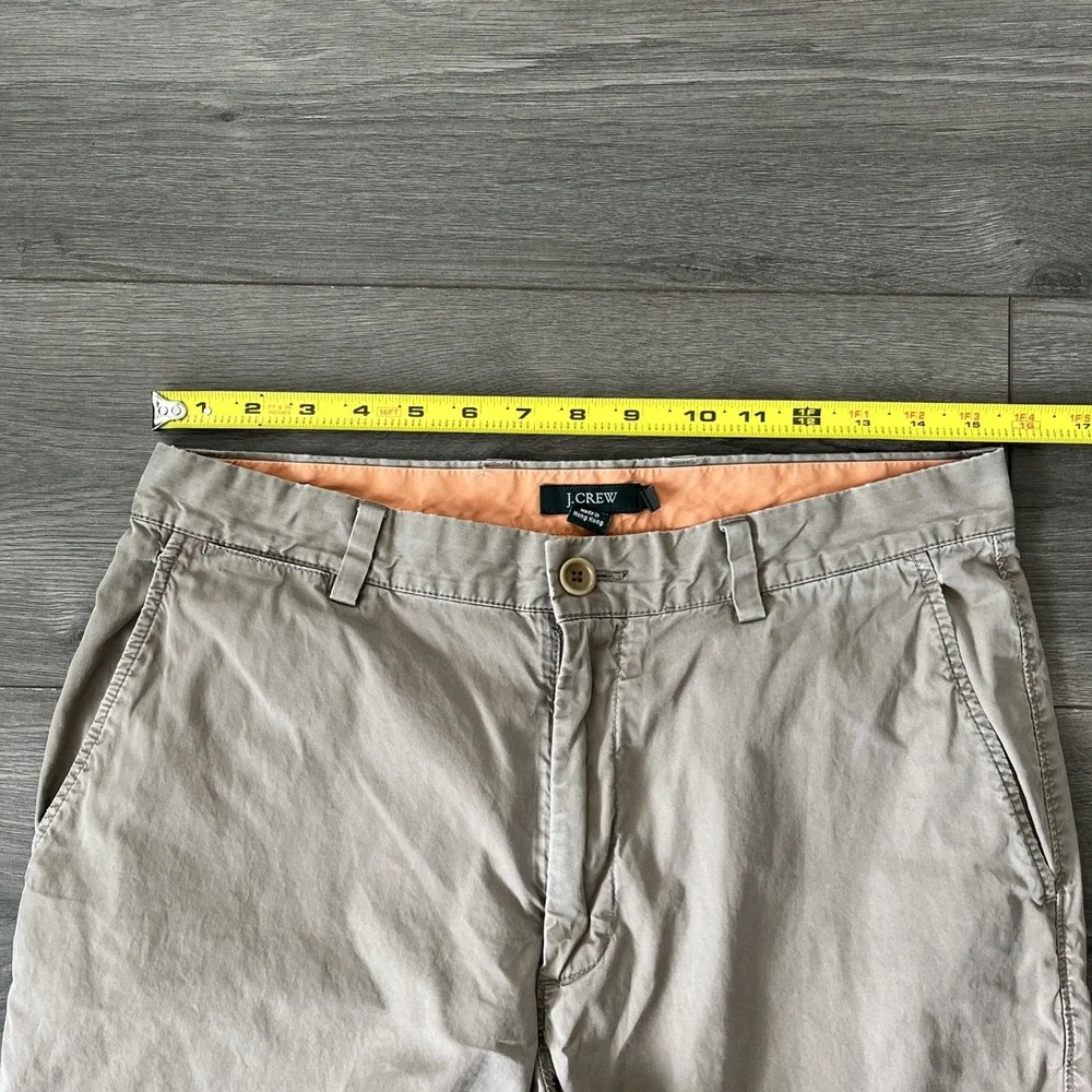 J CREW Chino Pants Mens 32x30 Khaki Beige